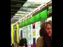 Follando en el metro de Barcelona [Remake L'Amour]