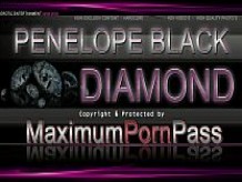 Penelope Black Diamond - sexy en el sol - HELO Sandale Vintage