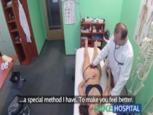 FakeHospital Caliente paciente español se la follan duro y creampied