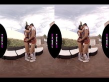 PORNBCN VR  Especial Julia de Lucia realidad virtual follando en POV y lesbico cosplay voyeur en español &vert; VIDEOS COMPLETOS 4K -->