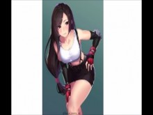 JOI Español hentai, Tifa de Final Fantasy, Instrucciones para masturbarse.